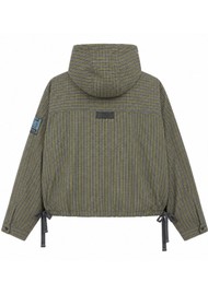 DAMSON MADDER Blake Hooded Jacket - Barley