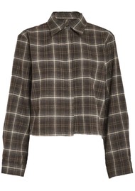 MINUS Msregine Shirt - Tiramisu Check