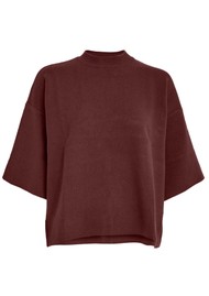 MINUS Mslupi Knit T-Shirt - Andorra Red