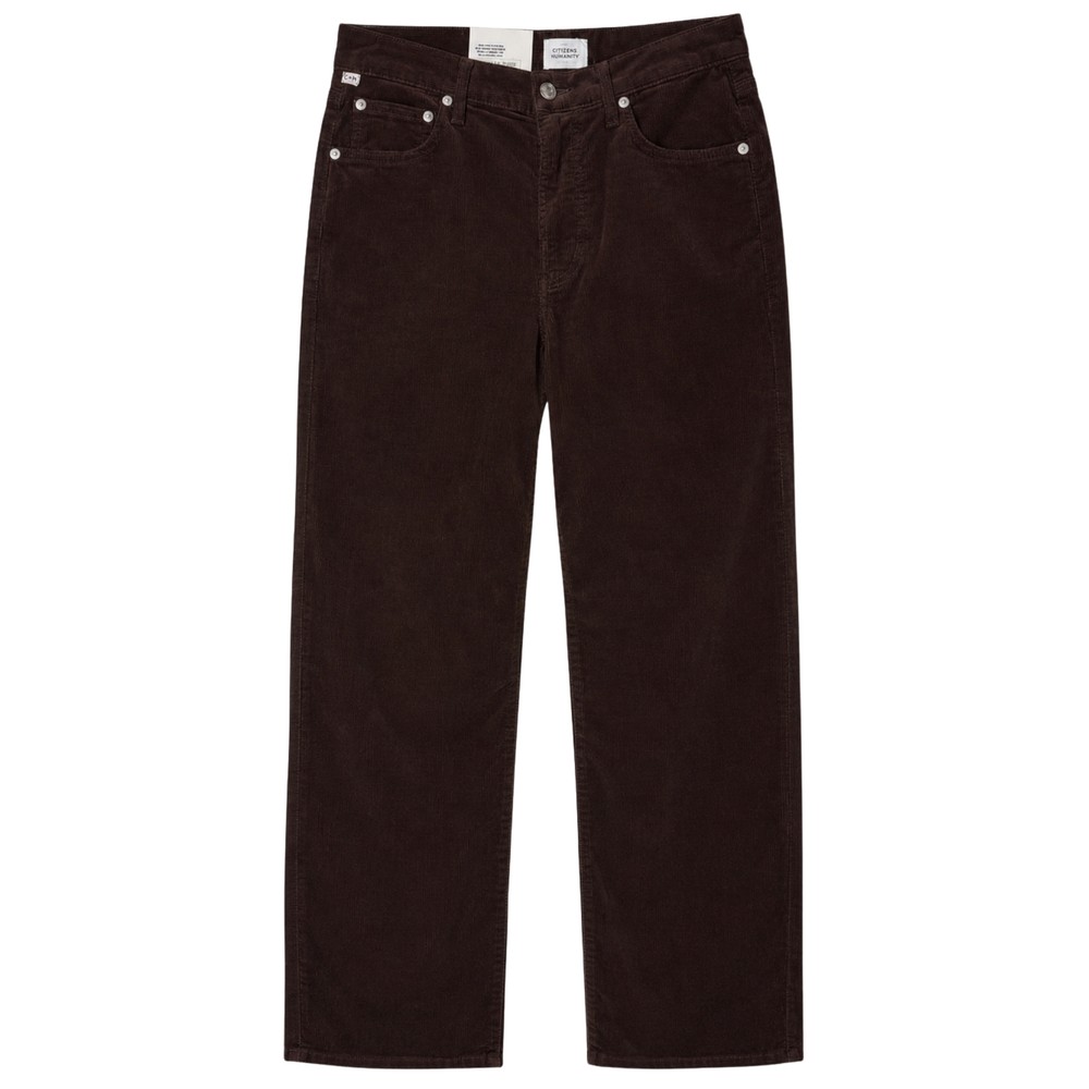CITIZENS OF HUMANITY Miro Relaxed Barrel Leg High Rise Cord Jean 29" - Barrister