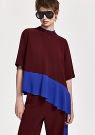 ESSENTIEL ANTWERP Keyless Asymmetric Top - Wine Not