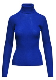 ESSENTIEL ANTWERP Kelmuse Turtleneck Top - Indigo Ink
