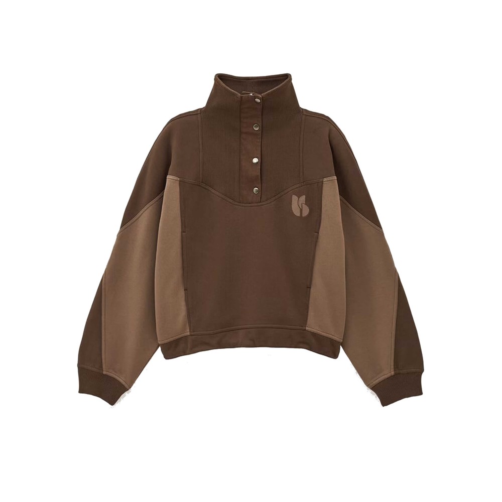 Ba&sh Jessy Sweatshirt - Chocolate