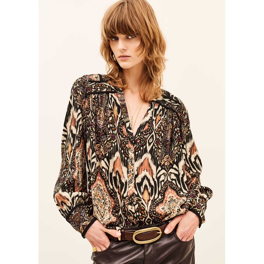 Ba&sh Zolie Blouse - Black