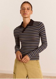 DAMSON MADDER Peyton Long Sleeve Top - Multi
