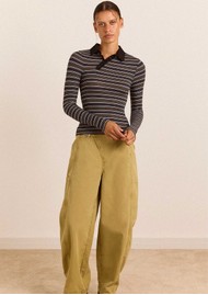 DAMSON MADDER Peyton Long Sleeve Top - Multi