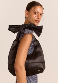 DAMSON MADDER Roo Bow Tie Bag - Black