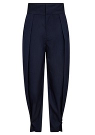 HAUTE LAMITIE Pin Pleat Trousers - Navy