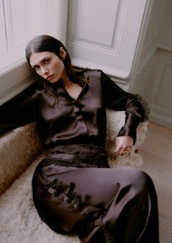 Day Birger et Mikkelsen Bea Silky Trousers - Ganache