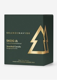 SKANDINAVISK Gold Symbol Candle 200g - Skog