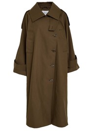 MINUS Mspalina Trench Coat - Slate Brown