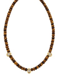 BY ALONA Lucie Necklace - Tigers Eye