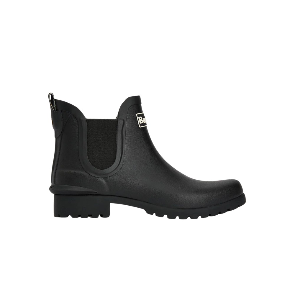 BARBOUR Wilton Chelsea Welly Boot - Black