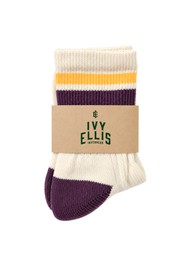 IVY ELLIS 1/4 Vintage Cotton Sport Sock - Tarkenton