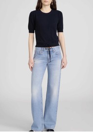 Frame Denim Cashmere Charm Sweater - Navy