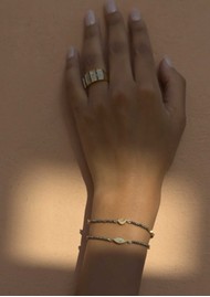 SHANA GULATI Salma Bracelet - Gold/Pyrite
