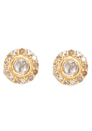 SHANA GULATI Dagny Studs - Gold