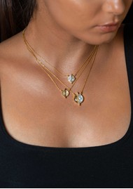 SHANA GULATI Elson Medium Pendant - Gold