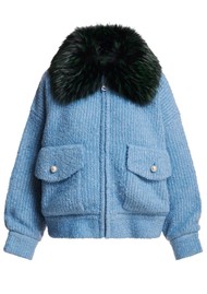 ESSENTIEL ANTWERP Kanada Bomber Jacket - Azure Affair