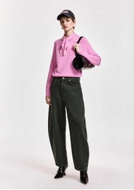 ESSENTIEL ANTWERP Koko Barrel Jean - Dusty Green