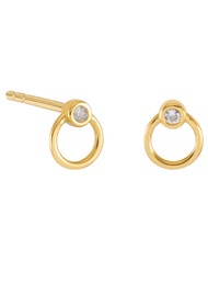 RACHEL JACKSON Disco Studs - Gold