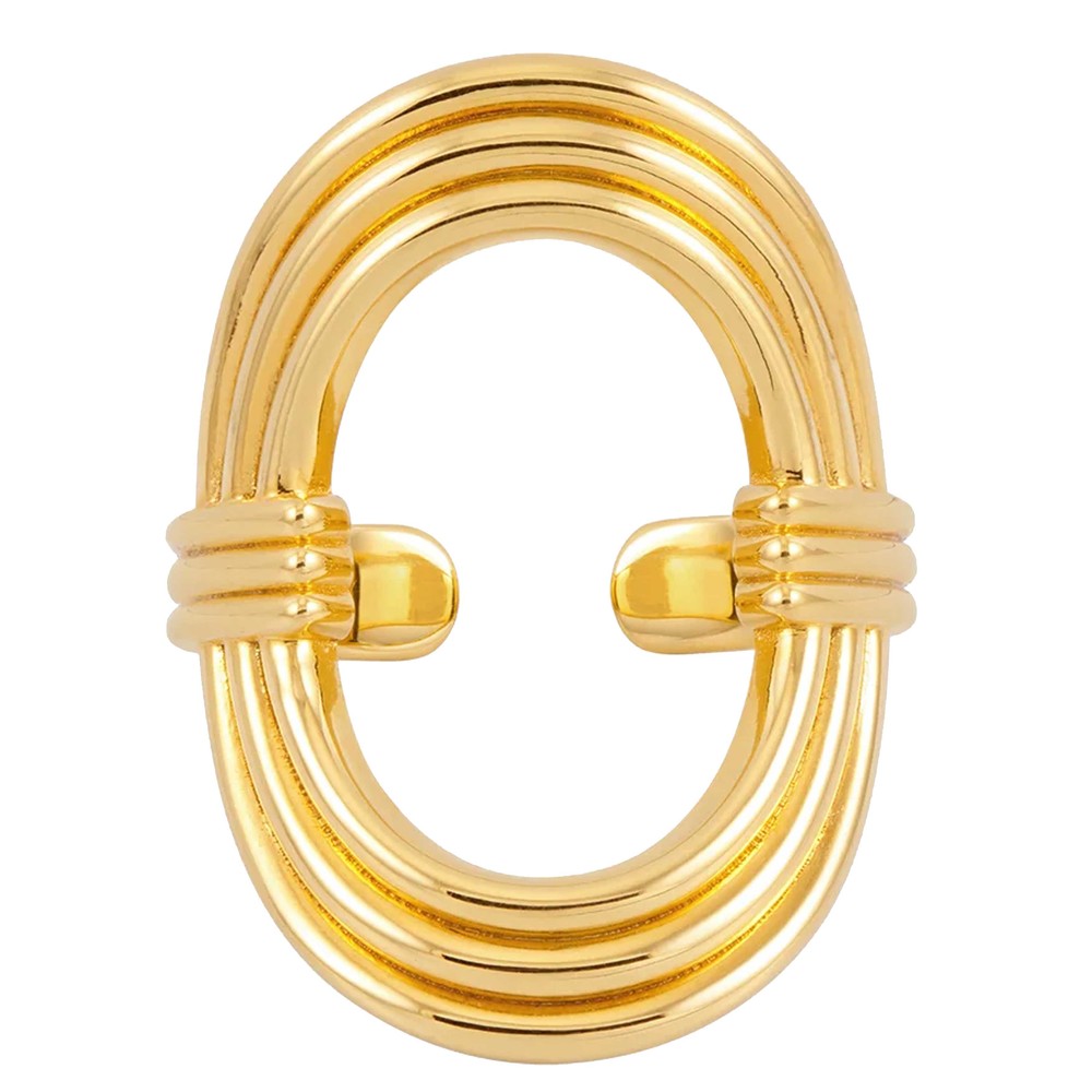RACHEL JACKSON Into The Groove Adjustable Ring - Gold