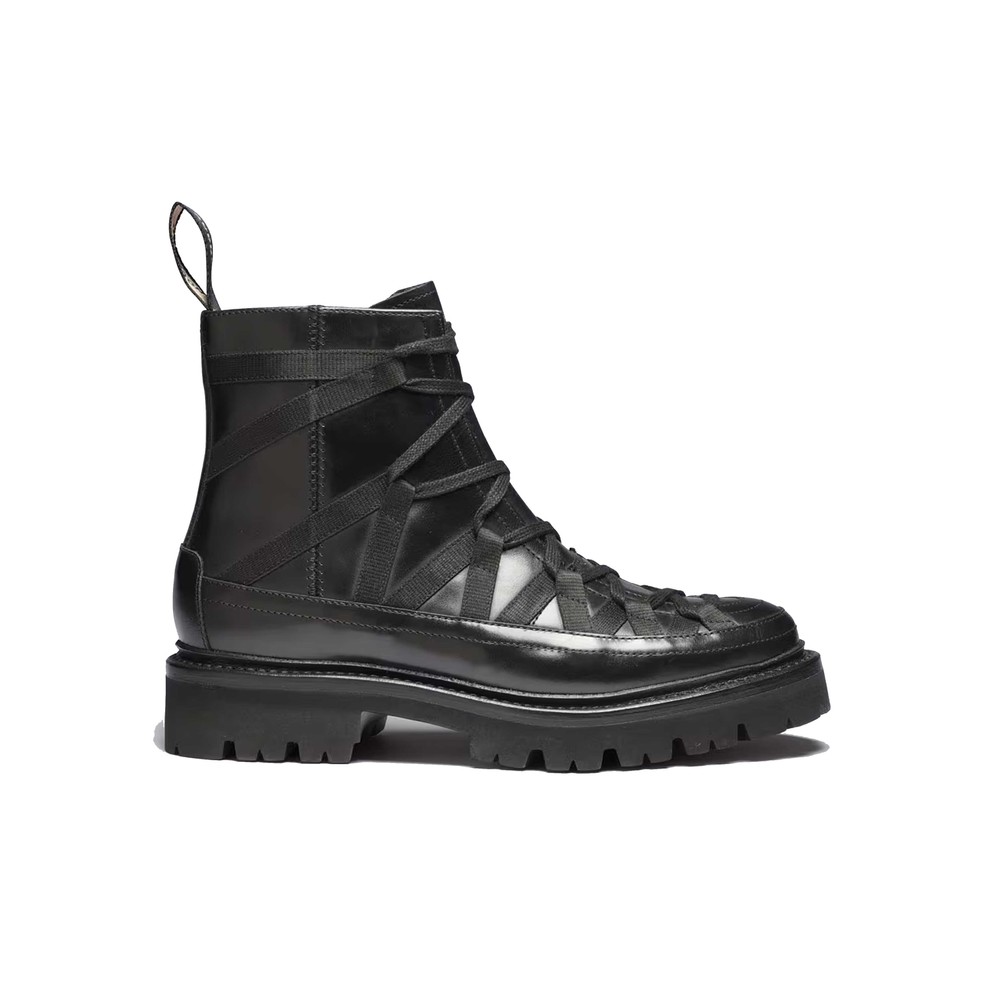 GRENSON Jeanette Colorado Hiker Boots - Black