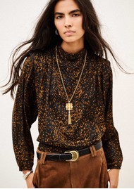 Ba&sh Hope Blouse - Encre