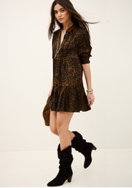 Ba&sh Hosy Printed Dress - Encre