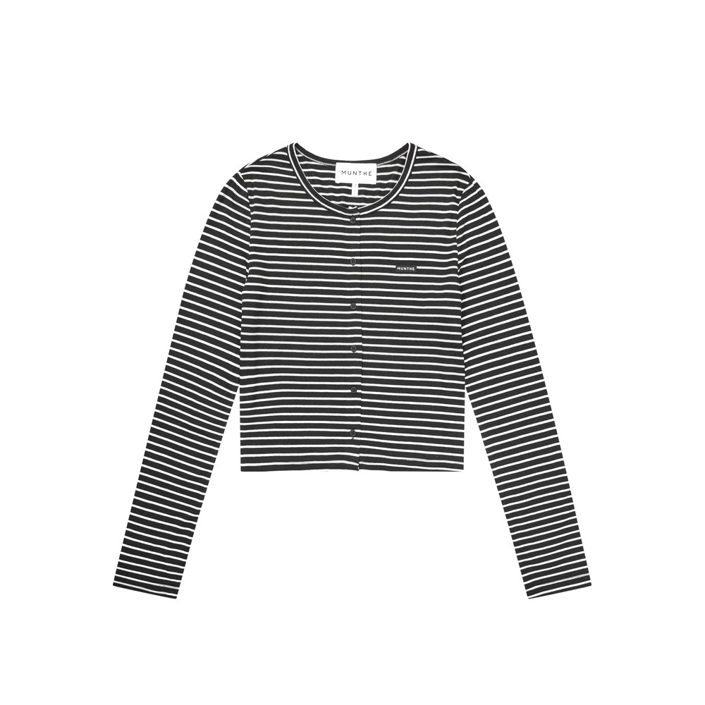 MUNTHE Voelia Cardigan - Black