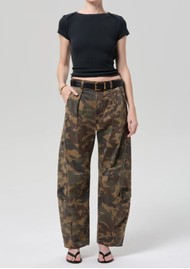 CITIZENS OF HUMANITY Flight Utility Barrel Pant - Camo