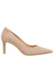 PAVEMENT Willa Heels - Taupe Suede