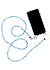 INA SEIFART Phone Necklace - Blue/Mocca