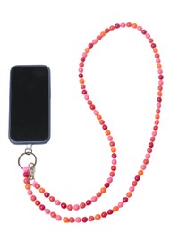 INA SEIFART Phone Necklace - Pink Mix