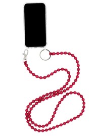 INA SEIFART Phone Necklace - Bordo