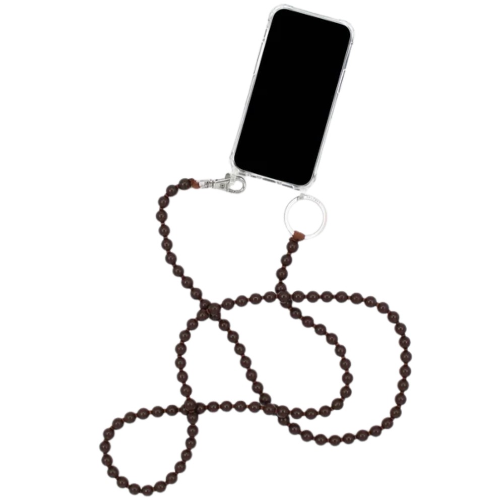 INA SEIFART Phone Necklace - Brown