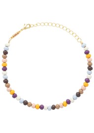 LULU COPENHAGEN Color Ball Bracelet - Golden Harvest