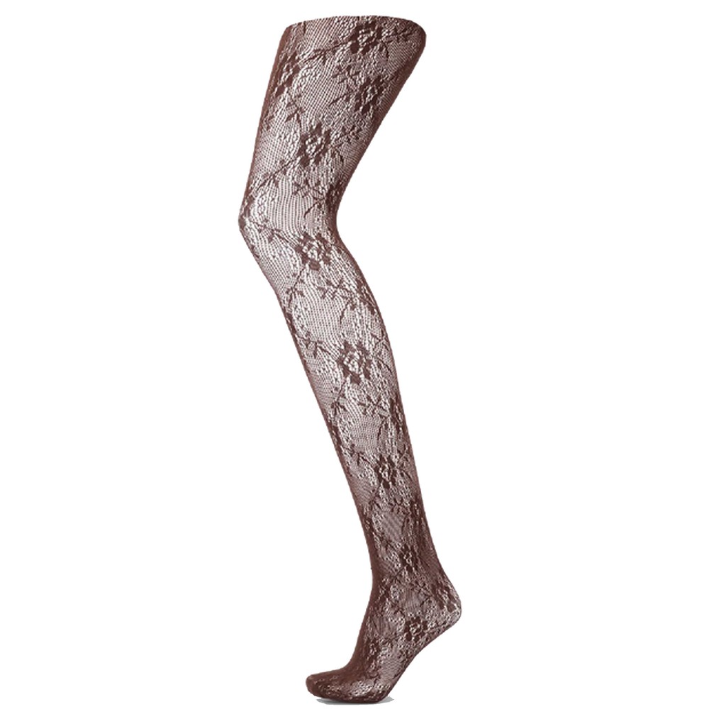 SUI AVA Lace Tights 20D - Brown