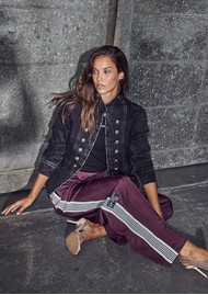 HAUTE LAMITIE Baggy Track Pant - Wine