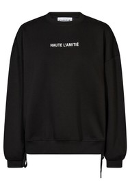 HAUTE LAMITIE New Studio Tie Sweatshirt - Black