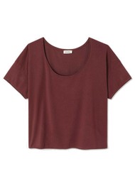 American Vintage Stutown T-Shirt - Purple Vintage
