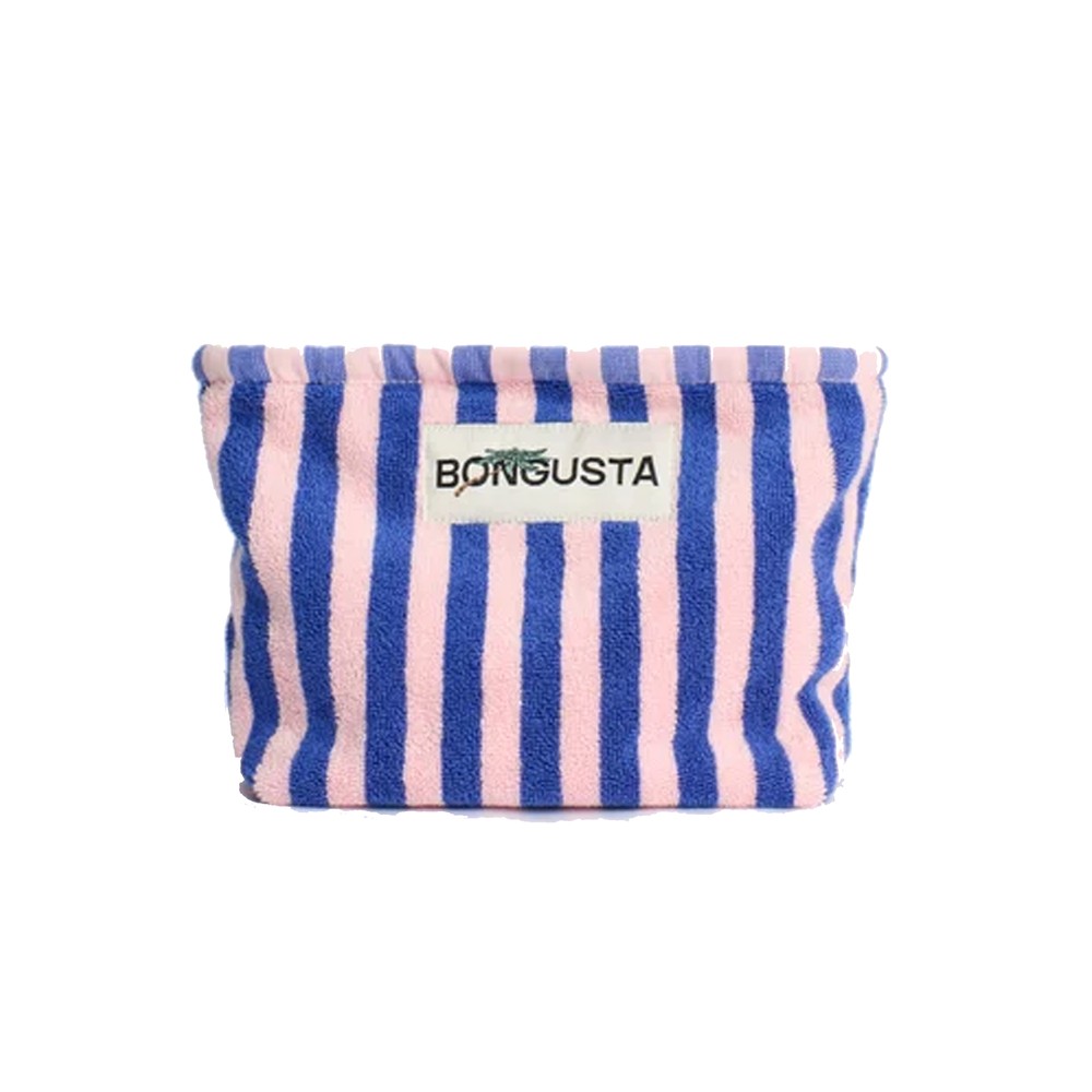BONGUSTA Naram Toiletry Bag - Dazzling Blue & Rose