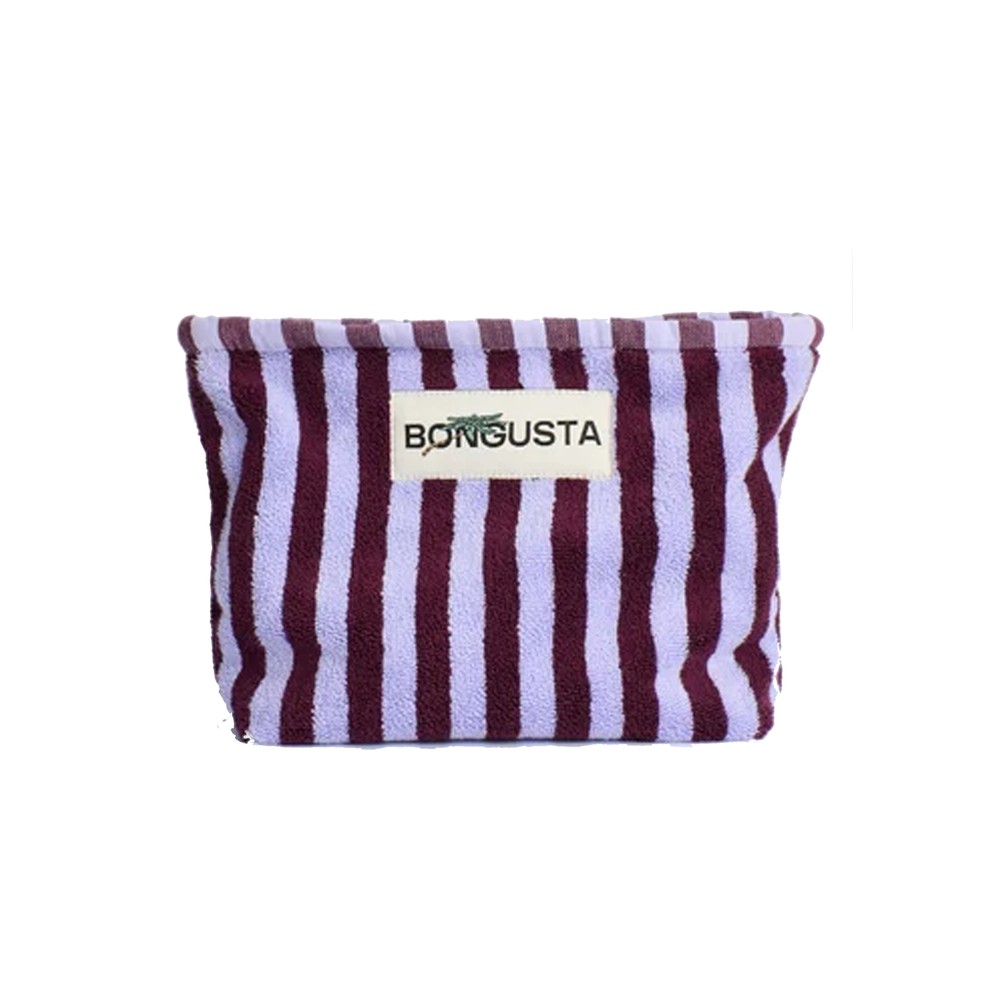 BONGUSTA Naram Toiletry Bag - Wine & Lavender Blue