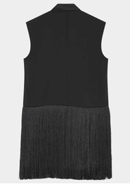 Day Birger et Mikkelsen Frinso Fringed Top - Black