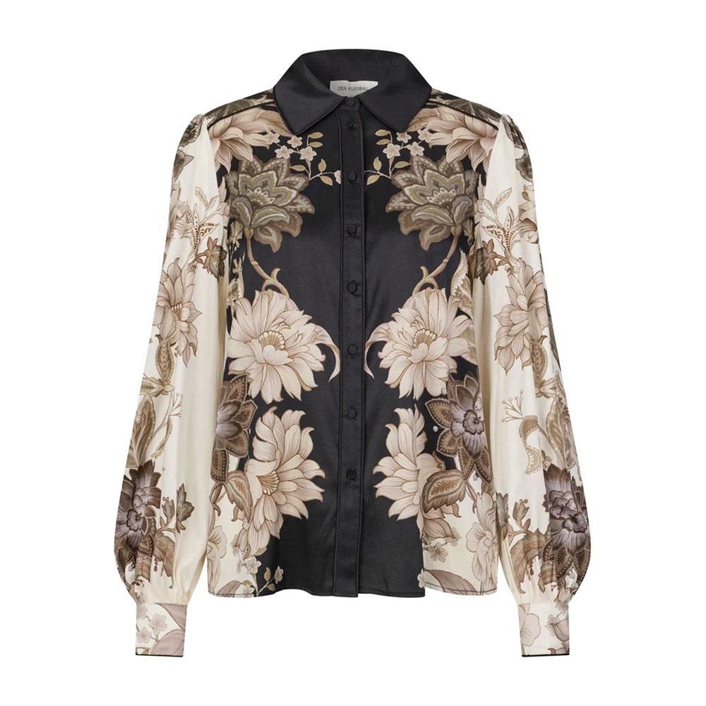 DEA KUDIBAL Umadea Silk Blouse - Fiorenne Mocha