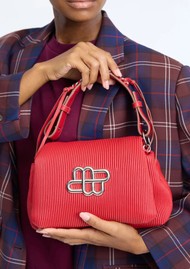 MUNTHE Roluke Leather Bag - Red