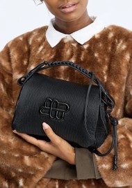 MUNTHE Roluke Leather Bag - Black