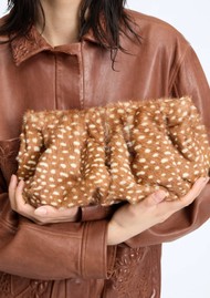 MUNTHE Voi Clutch Bag - Animal Print