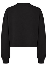 HAUTE LAMITIE Maxi Zip Pocket Sweatshirt - Black