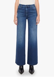 MOTHER DENIM Hustler Roller Sneak Wide Leg Jeans - Homecoming High